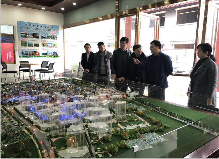 宋军副部长在柳江区百朋莲花小镇实地调研特色旅游产业发展