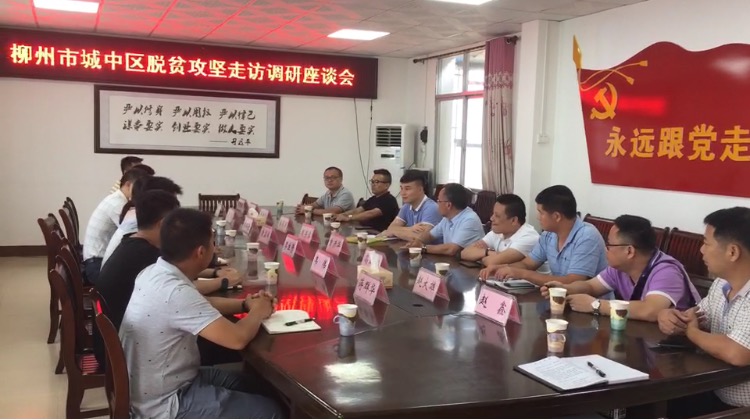 周芳睿副部长一行慰问融安县板榄镇工作队员
