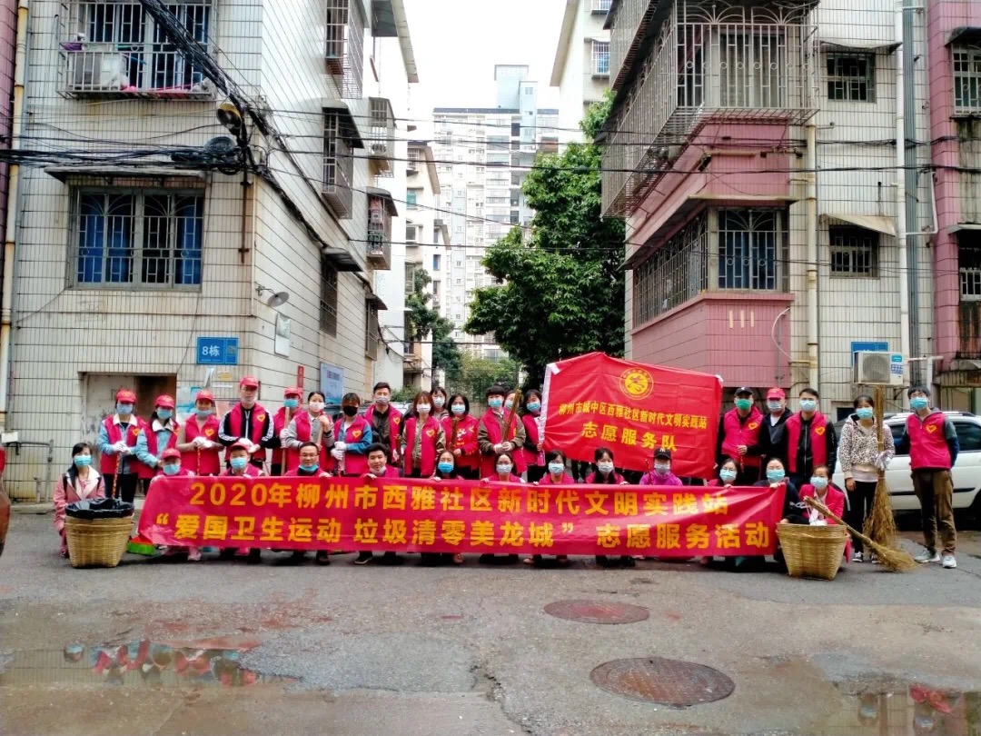 西雅社区联合共建单位开展志愿服务